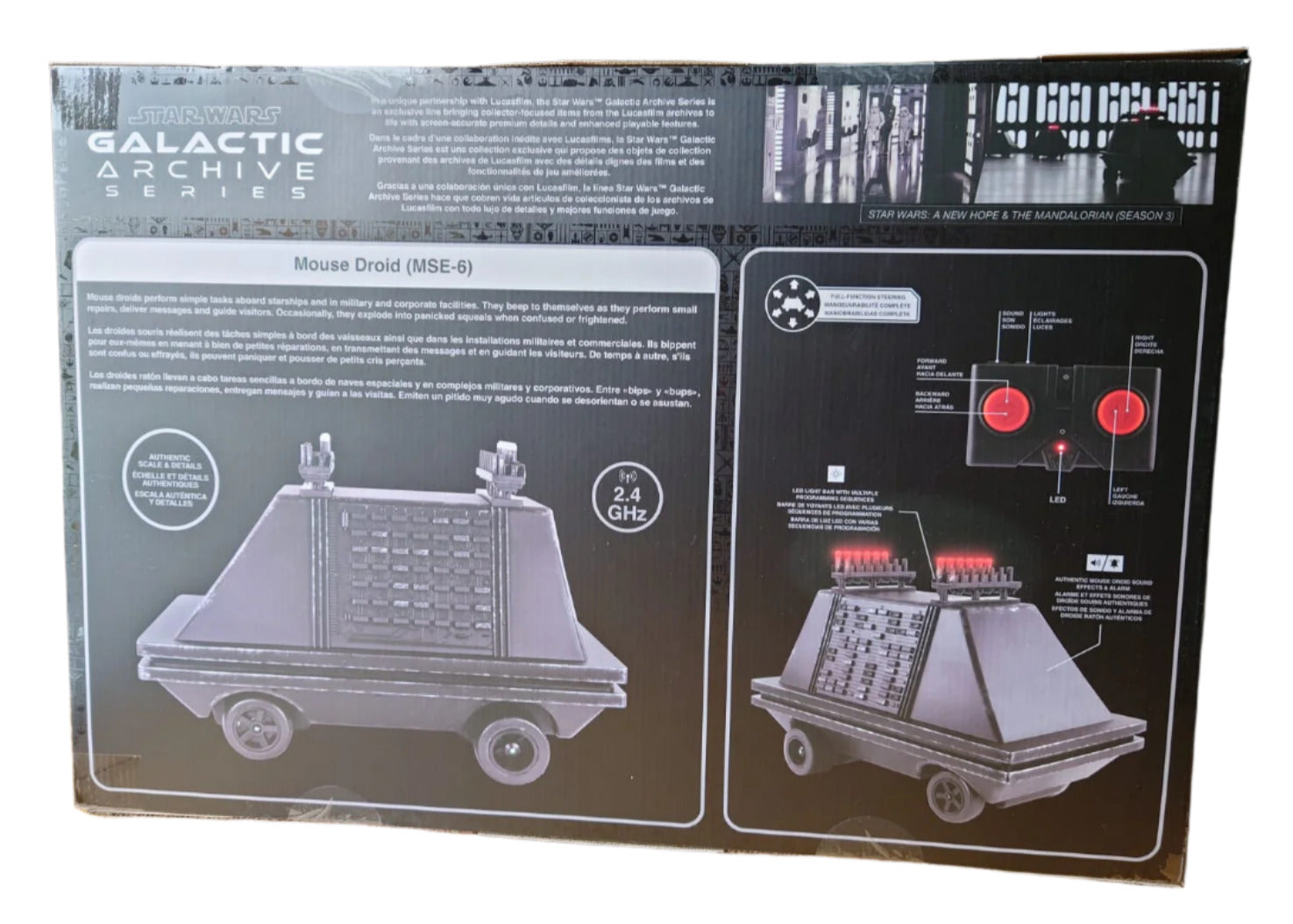 Star Wars A New Hope Mouse Droid MSE 6 Working Replica Prop By Disney