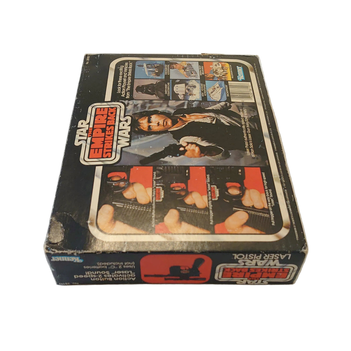 Han Solo Smugglers Blaster / Laser Pistol By Kenner - Vintage Star Wars Empire Strikes Back Collectable Toy
