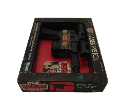 Han Solo Smugglers Blaster / Laser Pistol By Kenner - Vintage Star Wars Empire Strikes Back Collectable Toy