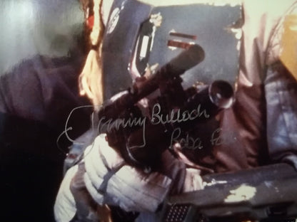 Star Wars The Empire Strikes Back Dave Powse And Jeremy Bulloch Autographed Bespin Photo