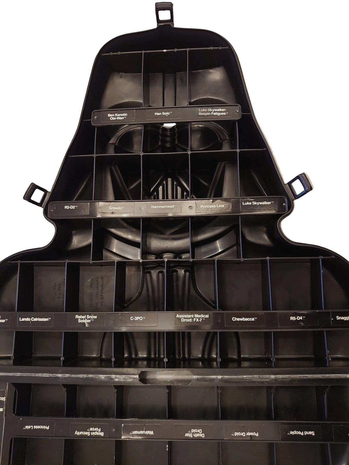 Vintage Star Wars Darth Vader's Action Figure Collector's Carry Case By Kenner Products - The Empire Strikes Back