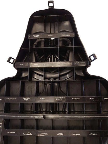 Vintage Star Wars Darth Vader's Action Figure Collector's Carry Case By Kenner Products - The Empire Strikes Back