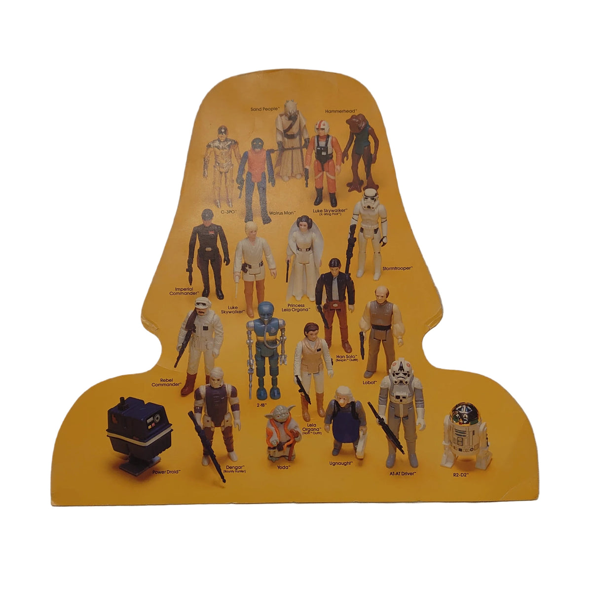 Vintage Star Wars Darth Vader's Action Figure Collector's Carry Case By Kenner Products - The Empire Strikes Back
