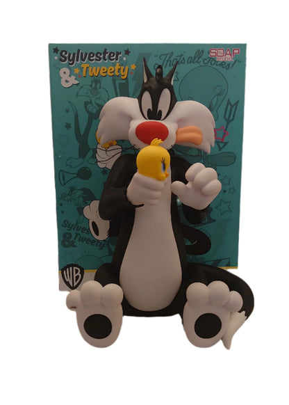Sylvester J. Pussycat Sr. Tweety Bird Large Vinyl Statue By Soap Studios