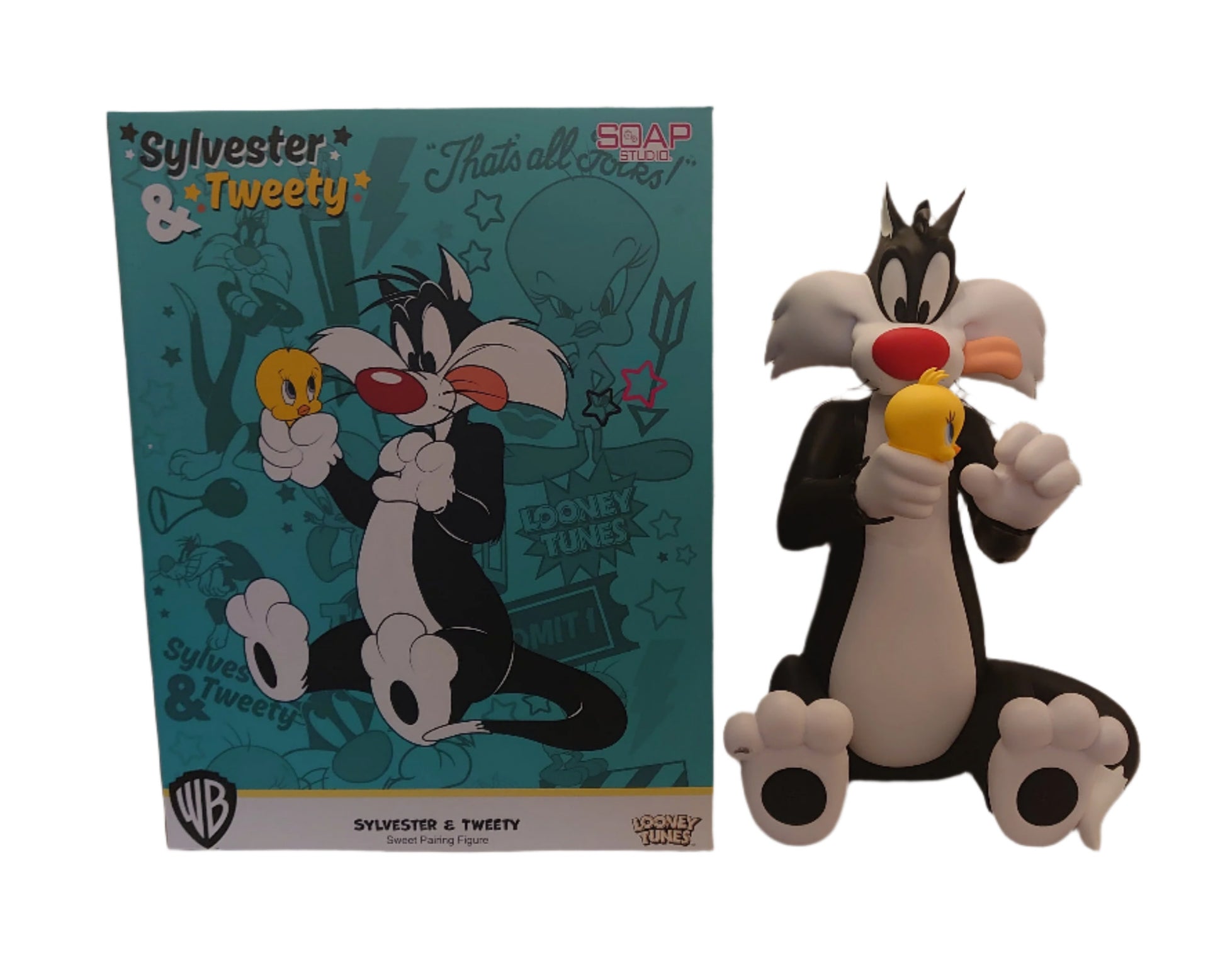 Sylvester J. Pussycat Sr. Tweety Bird Large Vinyl Statue By Soap Studios