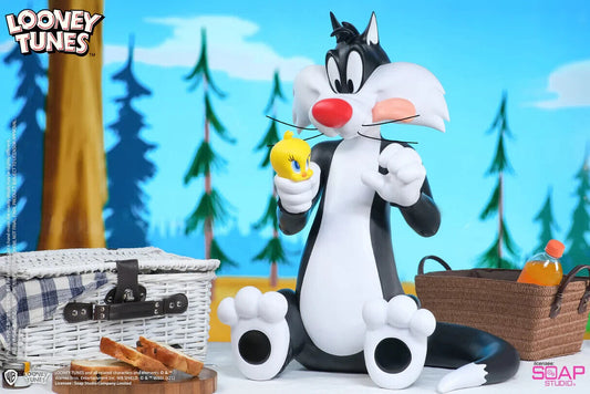 Sylvester J. Pussycat Sr. Tweety Bird Large Vinyl Statue By Soap Studios