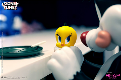 Sylvester J. Pussycat Sr. Tweety Bird Large Vinyl Statue By Soap Studios