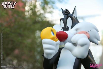 Sylvester J. Pussycat Sr. Tweety Bird Large Vinyl Statue By Soap Studios