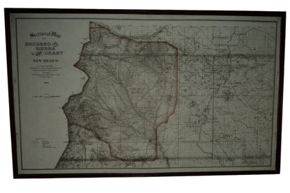 Universal Monsters Penny Dreadful Horror Series Screen Used Talbot Ranch Map