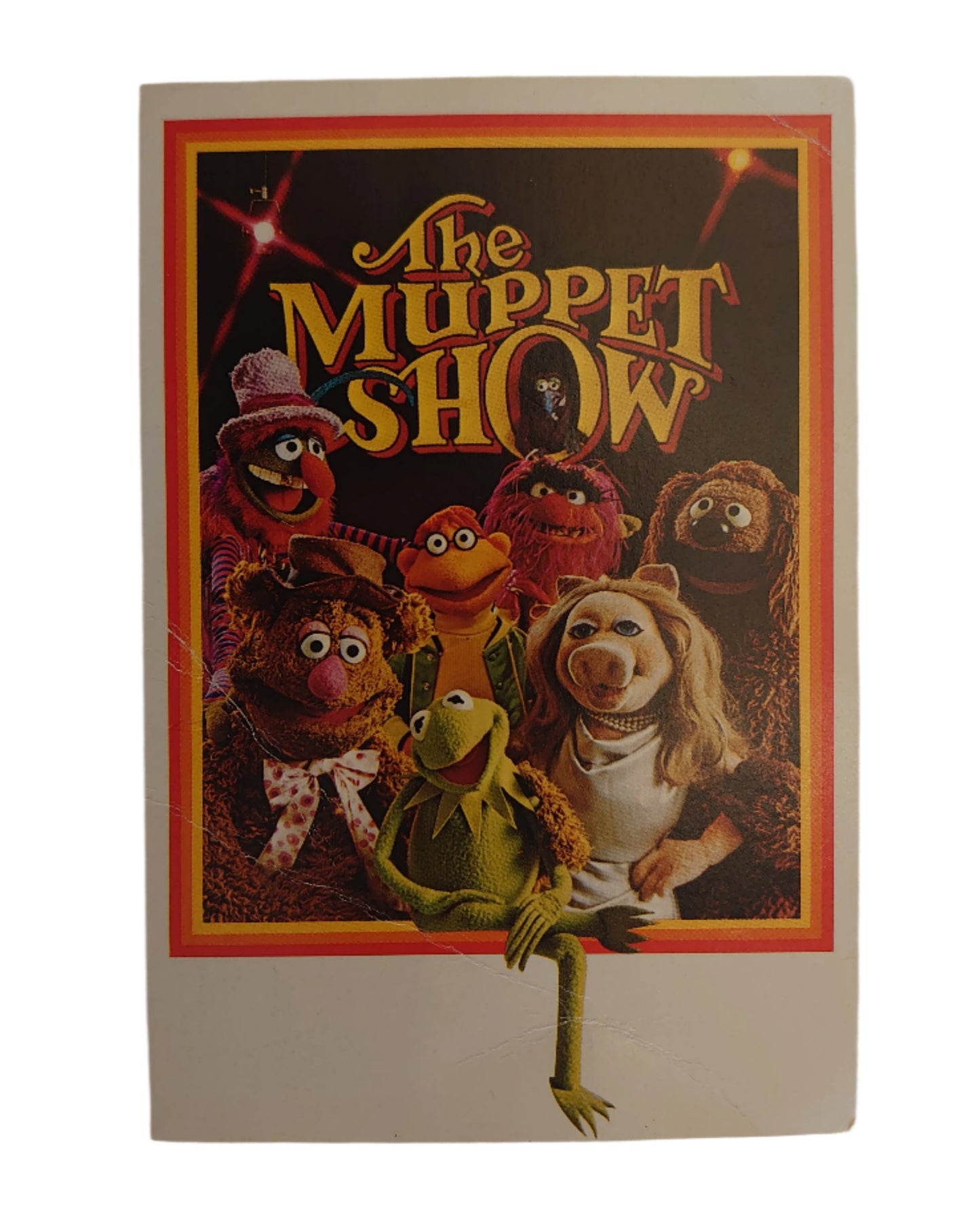 Vintage Jim Henson Muppet Show Postcard
