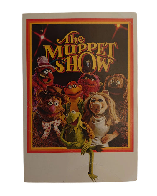 Vintage Jim Henson Muppet Show Postcard