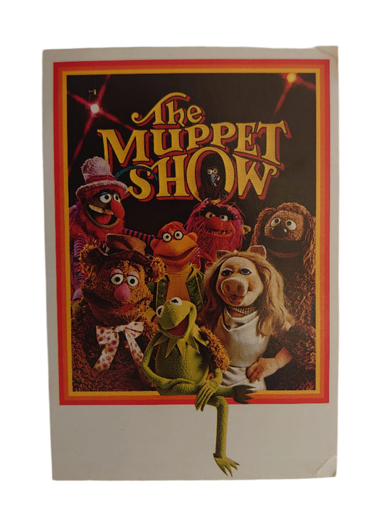 Vintage Post Card Jim Henson Greetings From The Muppet Show Henson Associates HA!