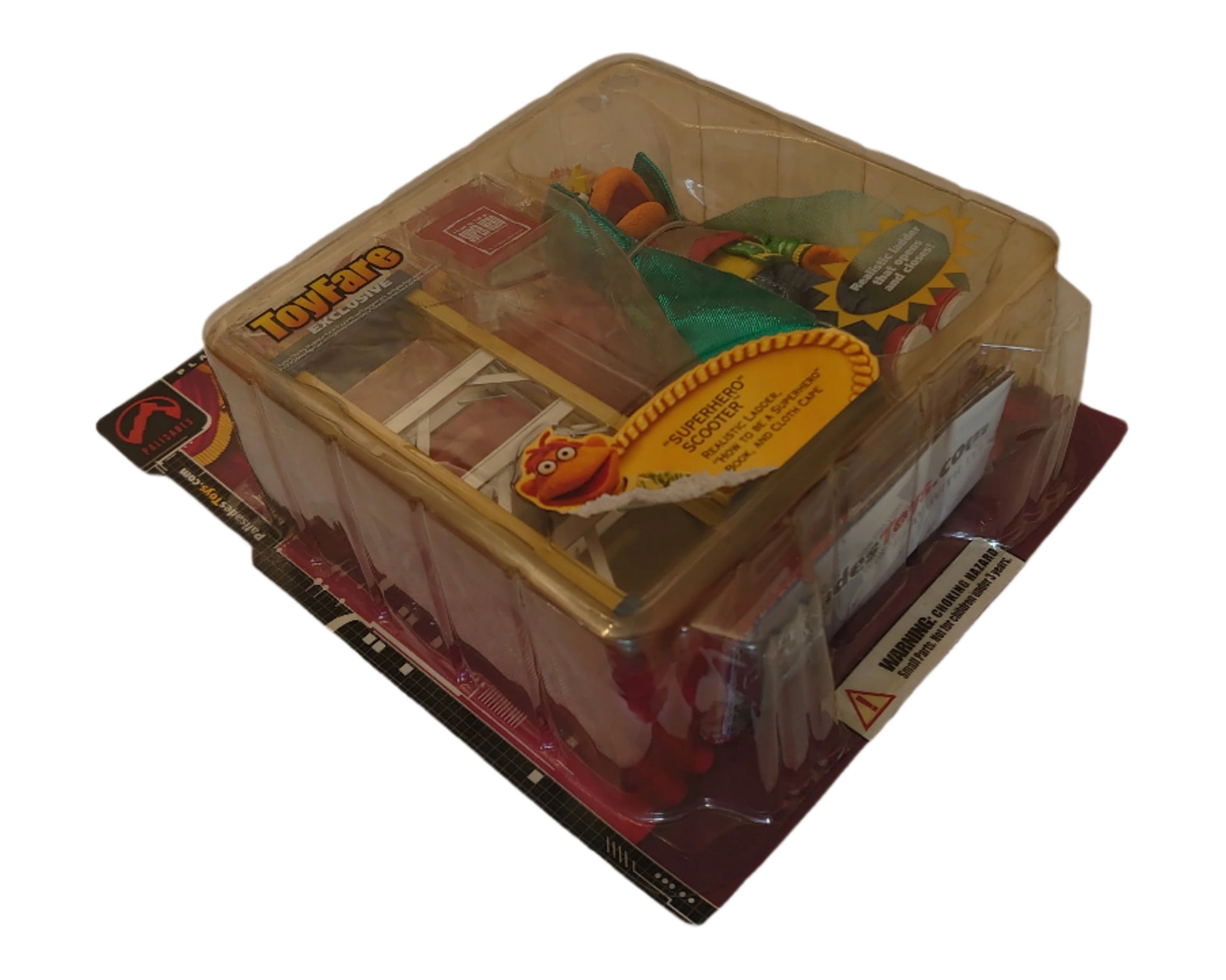 Series 3 Toyfare Exclusive Superhero Scooter From Jim Henson's Muppet Show By Palisades Toys