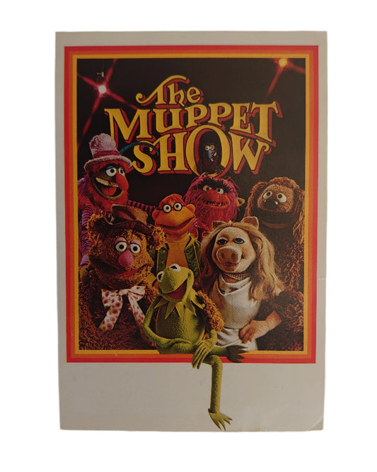 Henson Associates HA! Vintage Postcard Jim Henson Greetings From The Muppet Show 