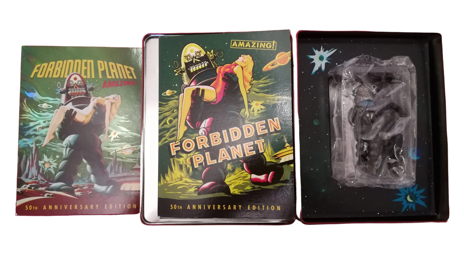 Forbidden Planet 50th Anniversary DVD Box Set With Robby The Robot By Studio Warner Bros