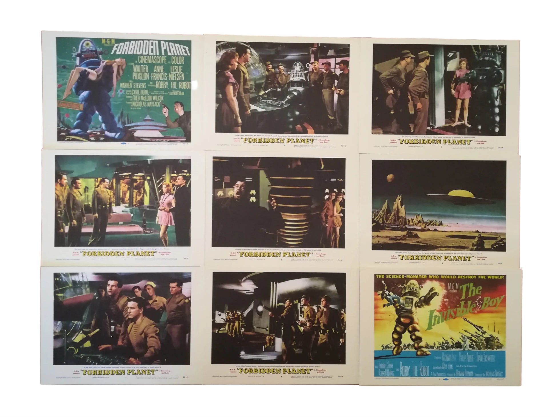 Forbidden Planet 50th Anniversary DVD Box Set With Robby The Robot By Studio Warner Bros