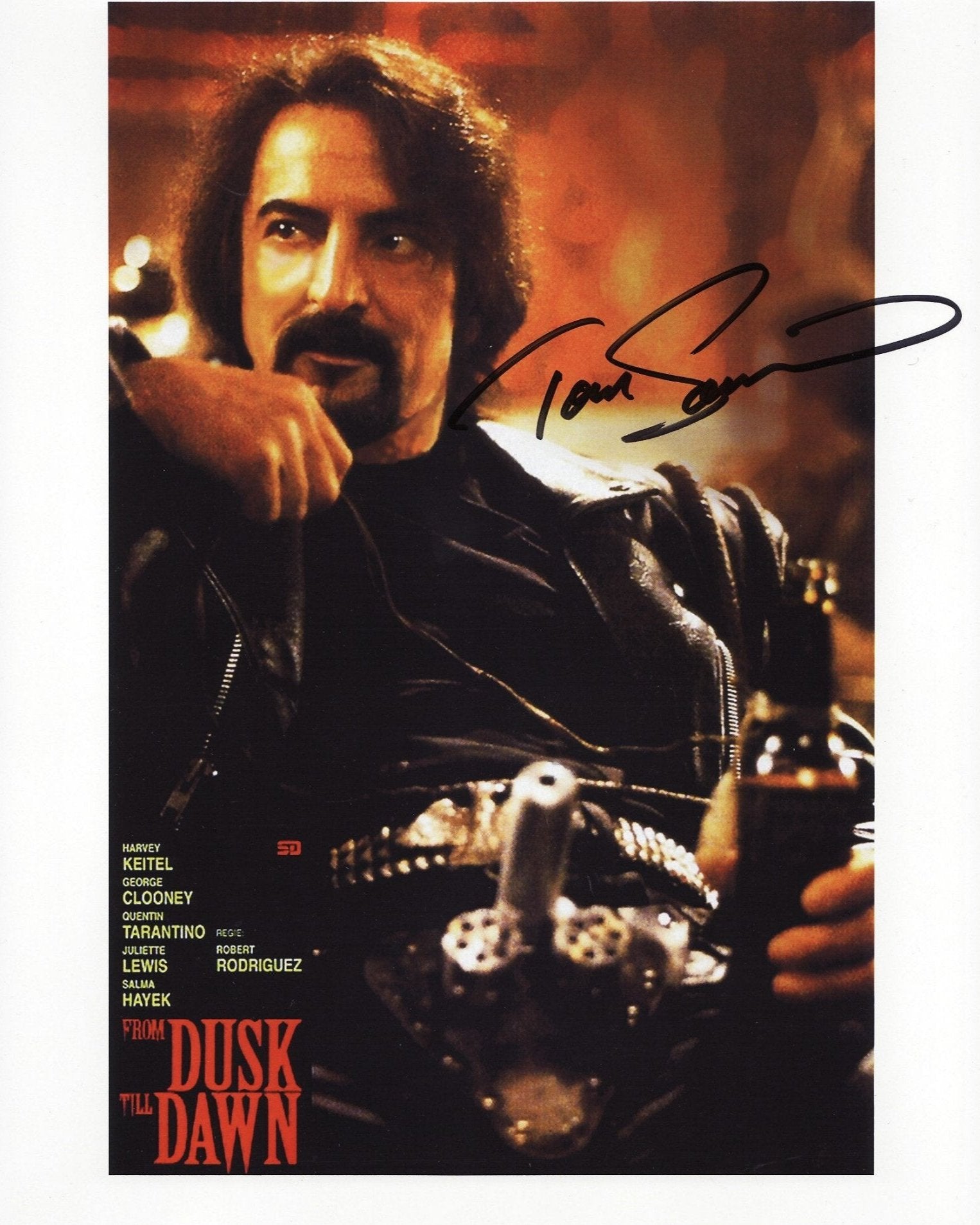 The Monster Company Store Autographed Tom Savini Sex Machine Photo