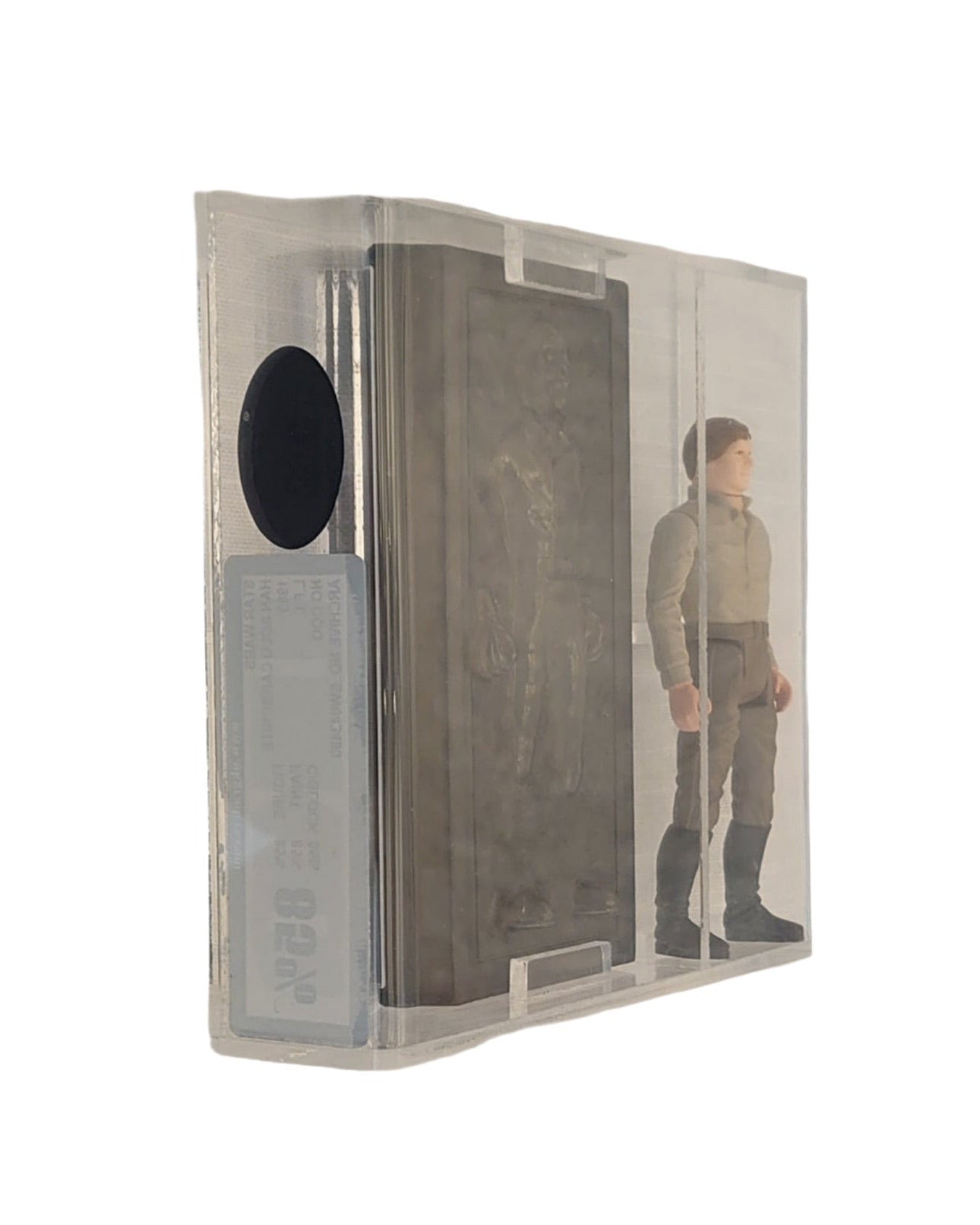 Star Wars The Return Of The Jedi Last 17 Han Solo In Carbonite Palitoy Kenner Figure