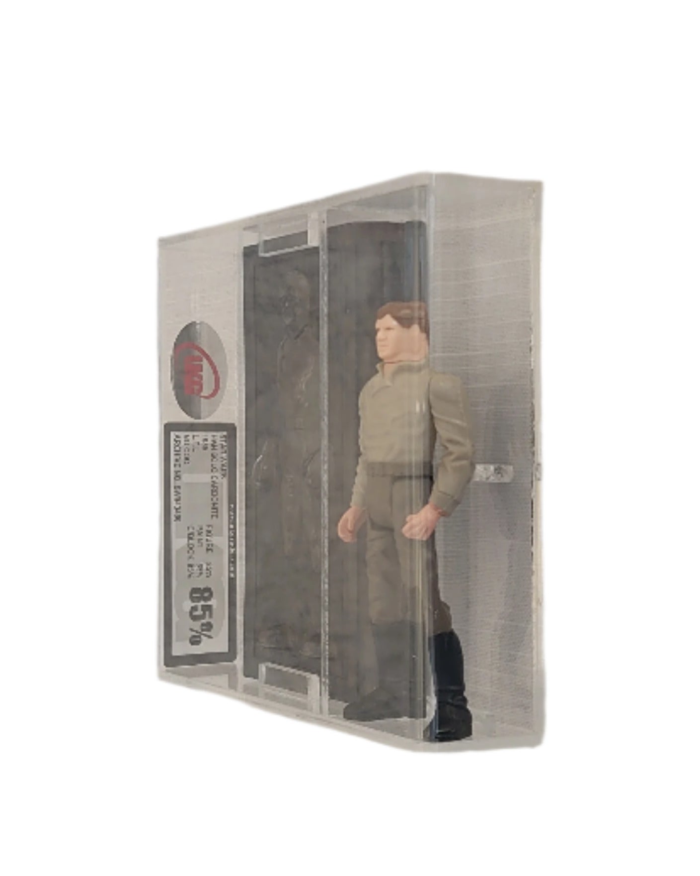 Star Wars The Return Of The Jedi Last 17 Han Solo In Carbonite Palitoy Kenner Figure