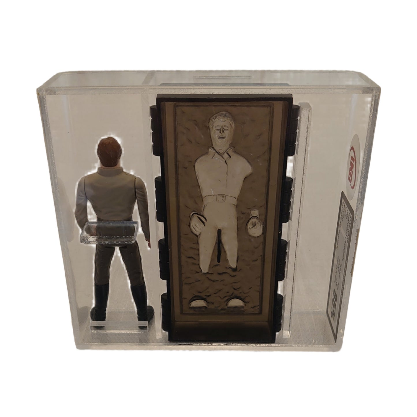 Star Wars The Return Of The Jedi Last 17 Han Solo In Carbonite Palitoy Kenner Figure