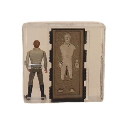 Star Wars The Return Of The Jedi Last 17 Han Solo In Carbonite Palitoy Kenner Figure