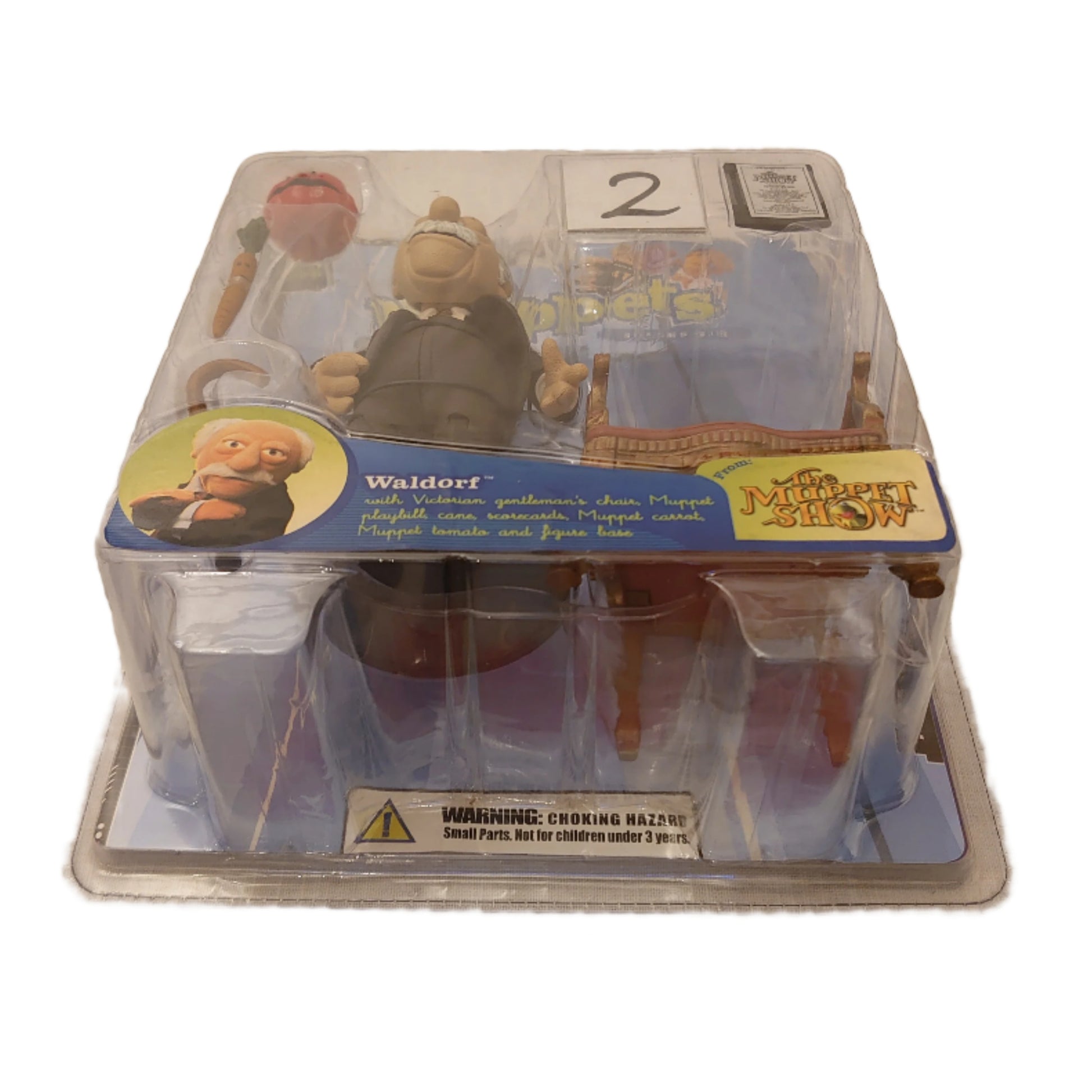 Jim Henson Muppet Show Waldorf  Palisades Toys Series 6 Figure